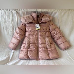 Michael Kors - Girls Blush Puffer Coat (Size 4T) NWT